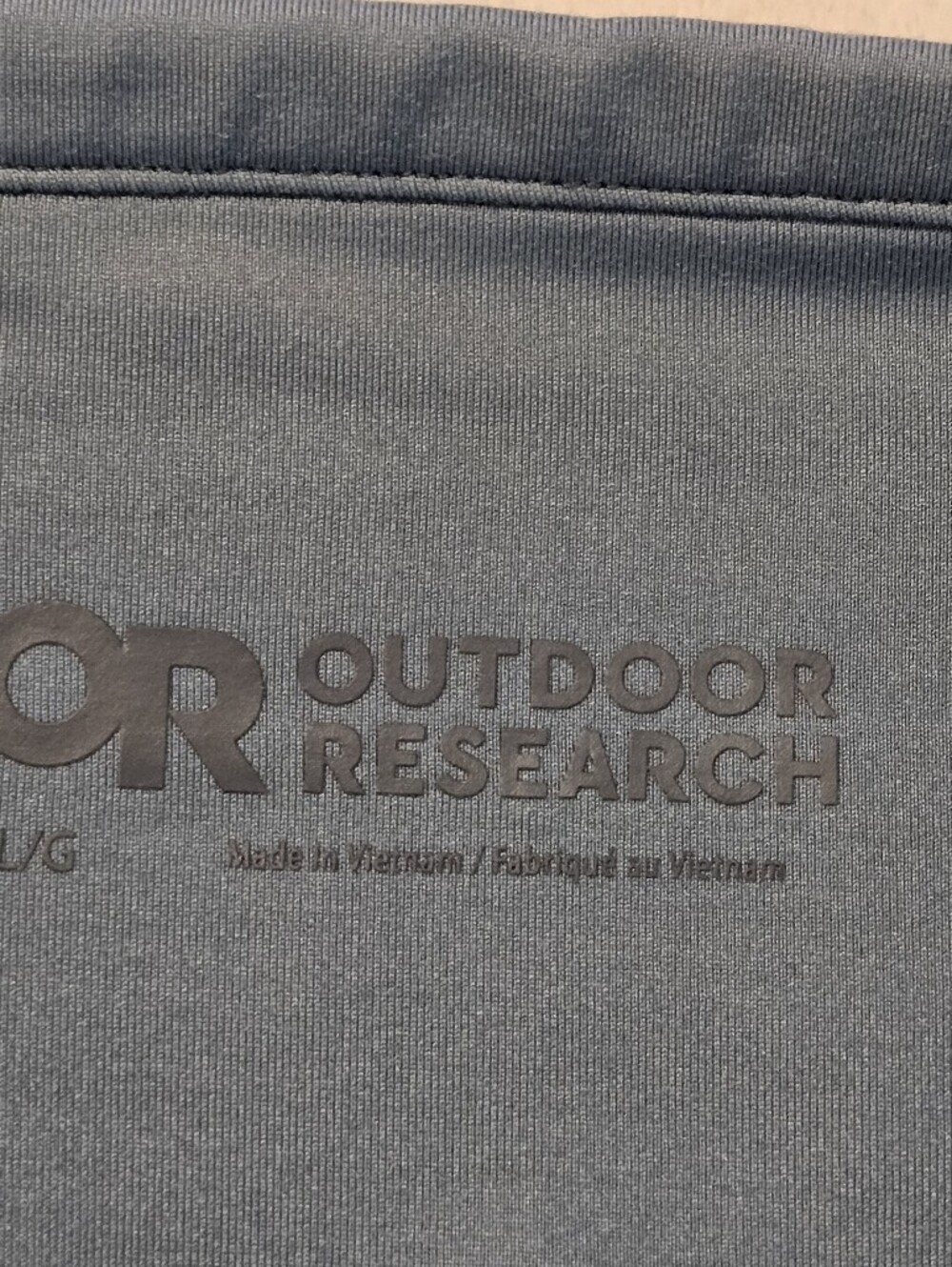 Outdoor Research Deviator Wind Leggings Size Lg Greenish gray. Good Condition